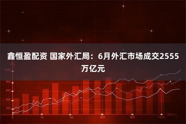 鑫恒盈配资 国家外汇局：6月外汇市场成交2555万亿元